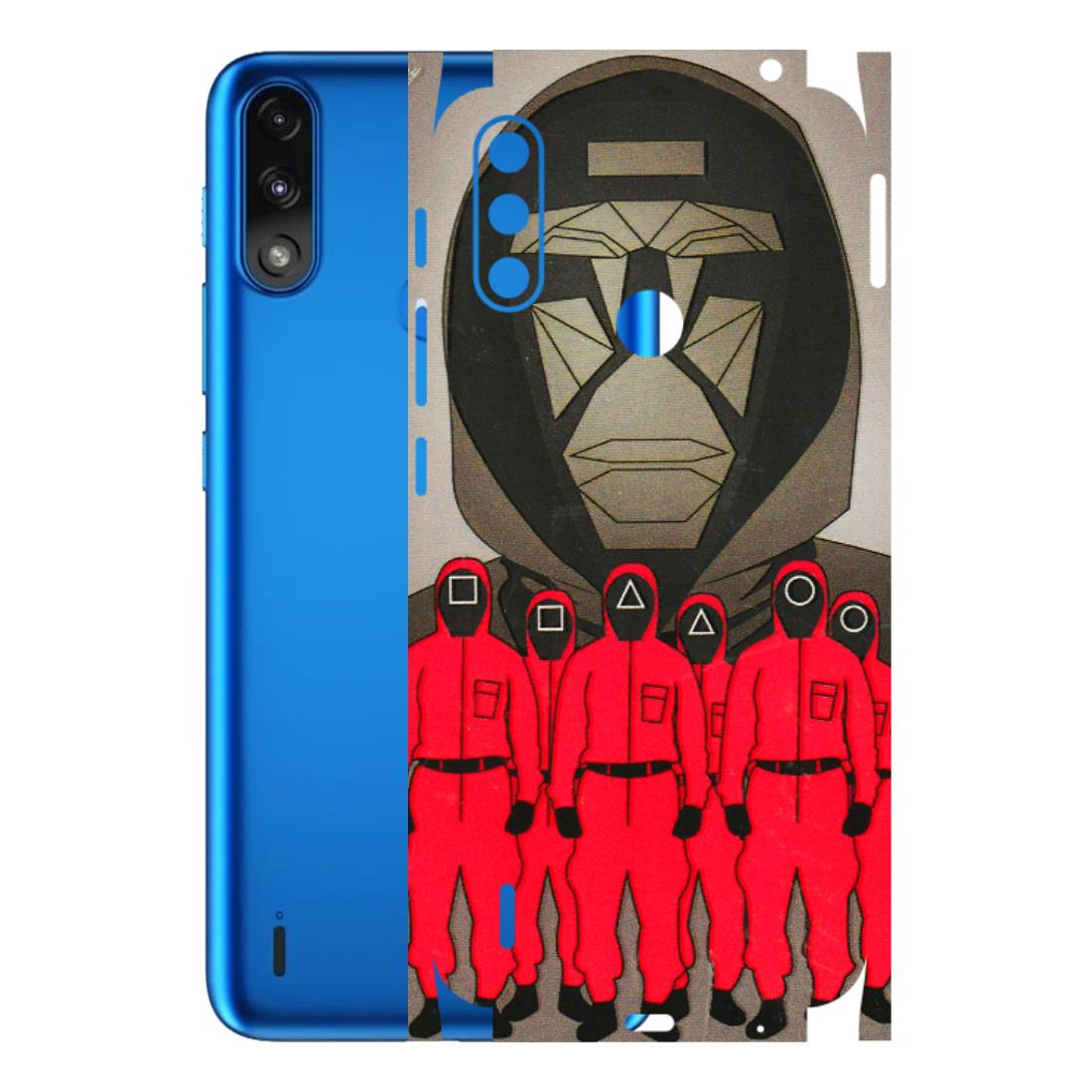 Motorola Phone Skins (All Models) - Squid Game Hero - 3D Embossed Finish (L-245) Motorola Moto E7 Power