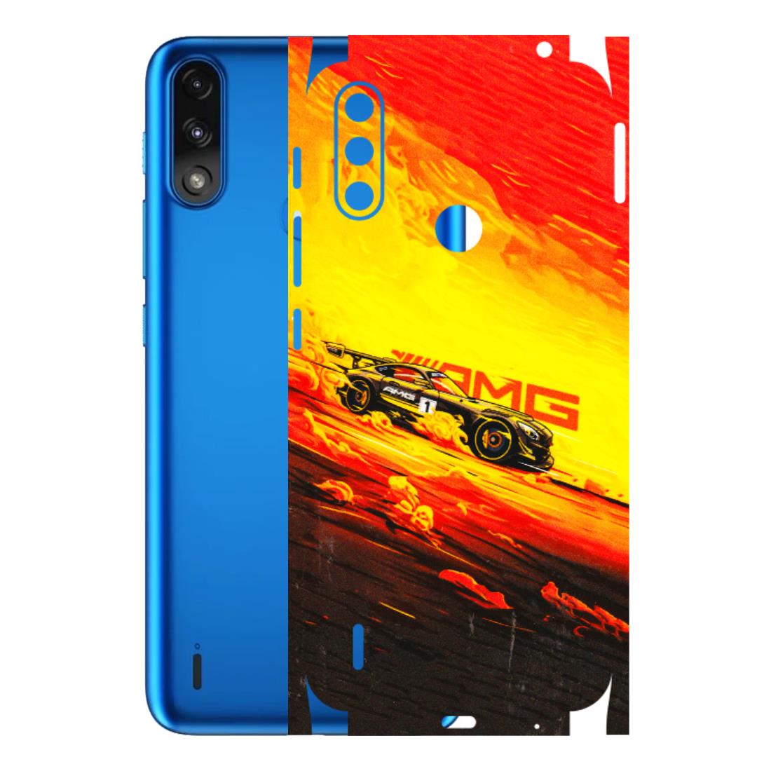 Motorola Phone Skins (All Models) - AMG Car Speed Cover - 3D Embossed Finish (L-256) Motorola Moto E7 Power