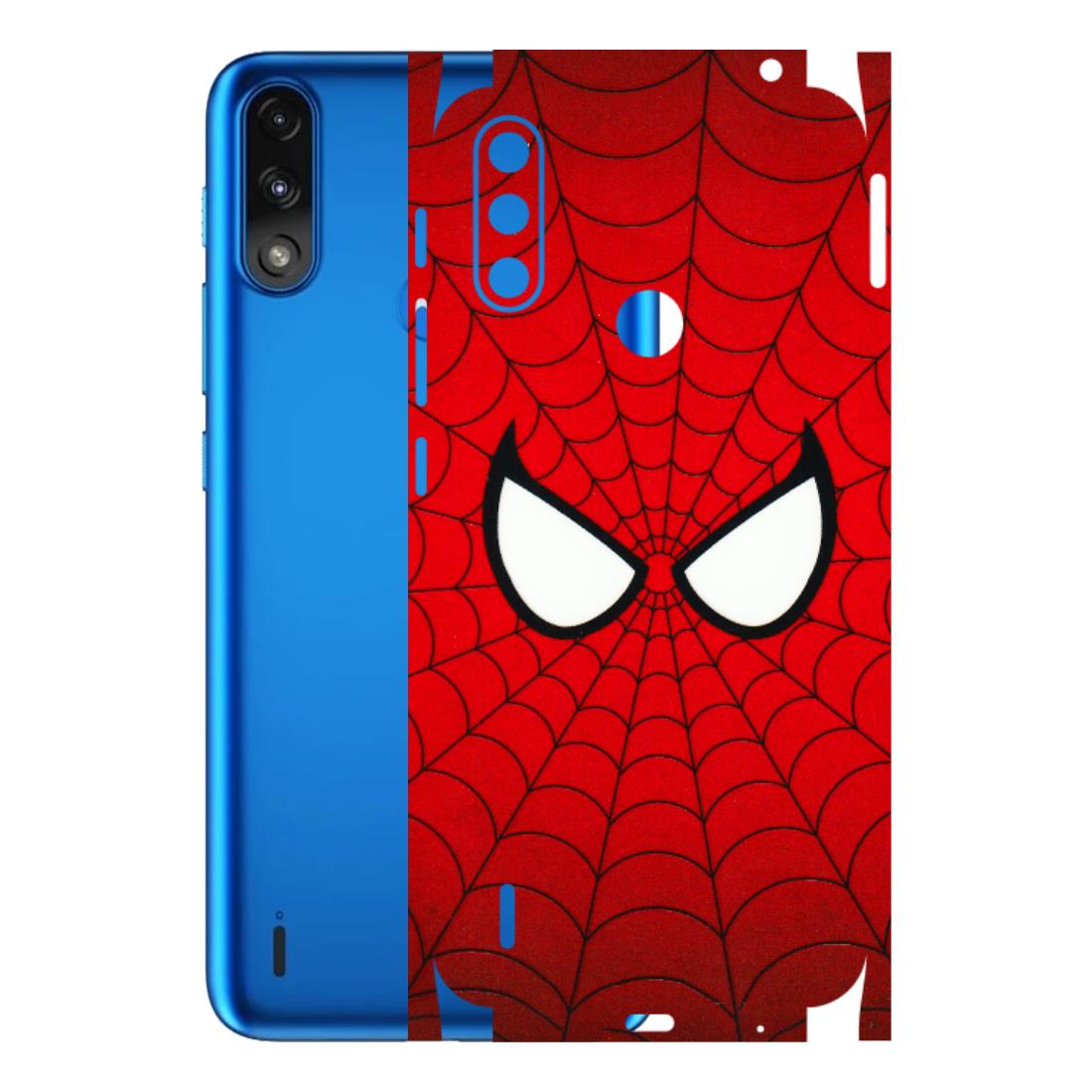 Motorola Phone Skins (All Models) - Spidey Eyes - 3D Embossed Finish (L-257) Motorola Moto E7 Power