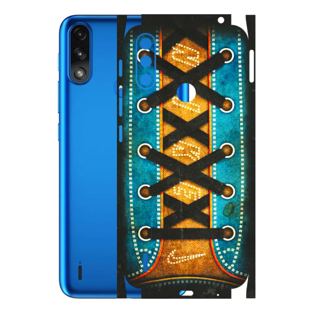 Motorola Phone Skins (All Models) - Sneakers Lover Nike - 3D Embossed Finish (L-262) Motorola Moto E7 Power