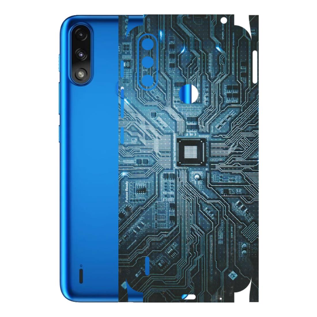 Motorola Phone Skins (All Models) - Original Circuit - 3D Embossed Finish (L-267) Motorola Moto E7 Power