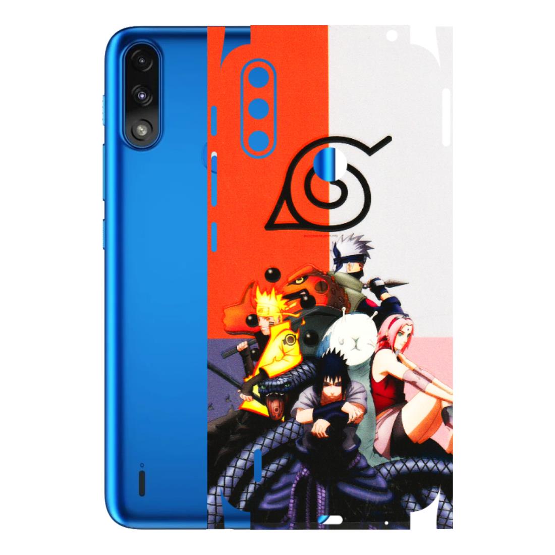 Motorola Phone Skins (All Models) - Naruto Final Fight - 3D Embossed Finish (L-33) Motorola Moto E7 Power