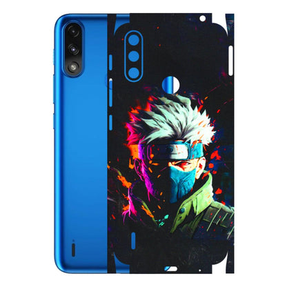 Motorola Phone Skins (All Models) - Anime Cool Character - 3D Embossed Finish (L-59) Motorola Moto E7 Power