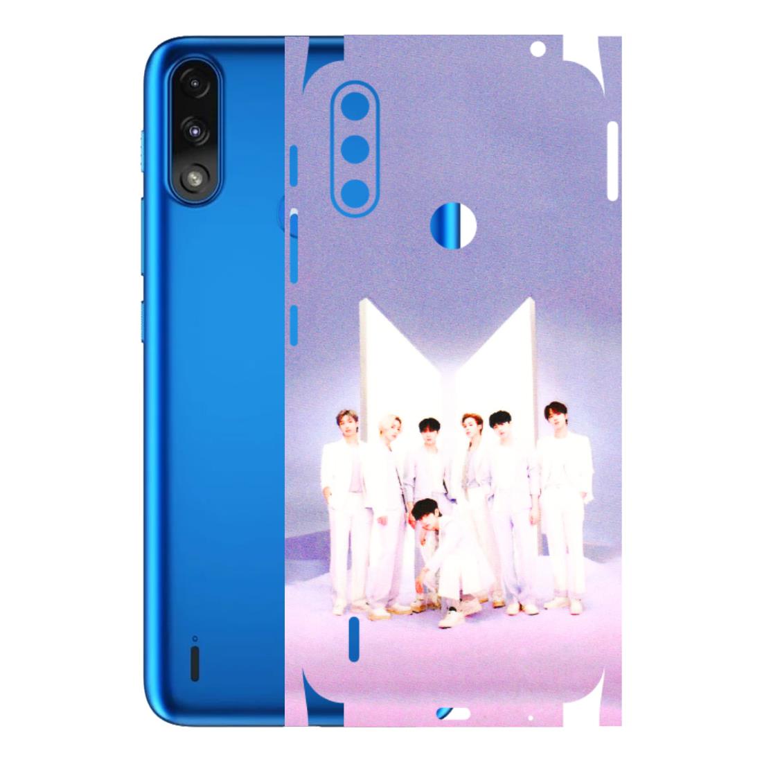 Motorola Phone Skins (All Models) - BTS - 3D Embossed Finish (L-94) Motorola Moto E7 Power