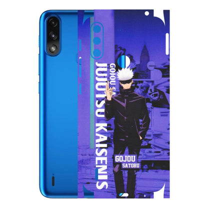 Motorola Phone Skins (All Models) - Jujutsu Kaisen Gojo - Matte Finish (M-05) Motorola Moto E7 Power