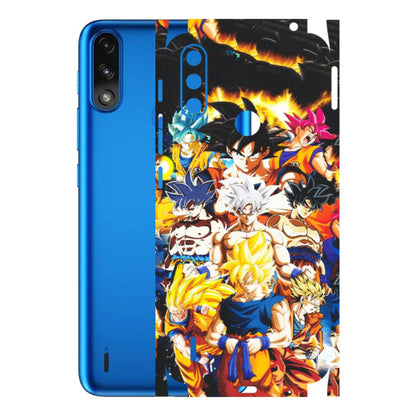 Motorola Phone Skins (All Models) - Ultimate Dragon Ball Z - Matte Finish (M-100) Motorola Moto E7 Power