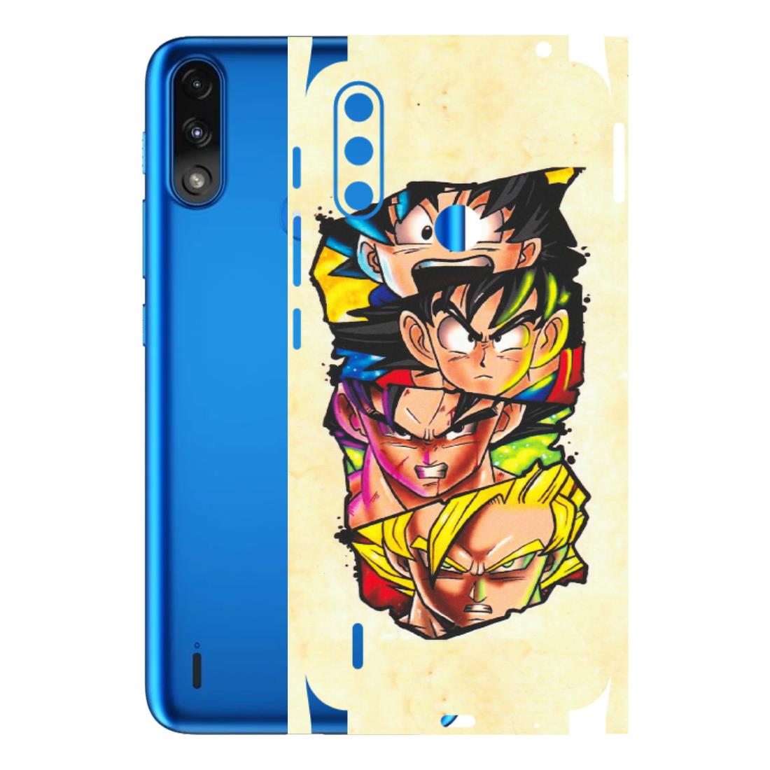 Motorola Phone Skins (All Models) - Angry Multi Anime - Matte Finish (M-113) Motorola Moto E7 Power