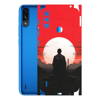 Motorola Phone Skins (All Models) - Samurai Anime - Matte Finish (M-141) Motorola Moto E7 Power