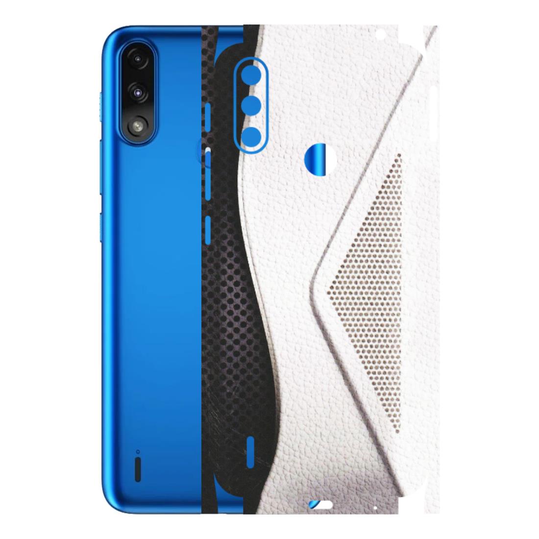 Motorola Phone Skins (All Models) - Black And White Iconic Convoy - Matte Finish (M-149) Motorola Moto E7 Power