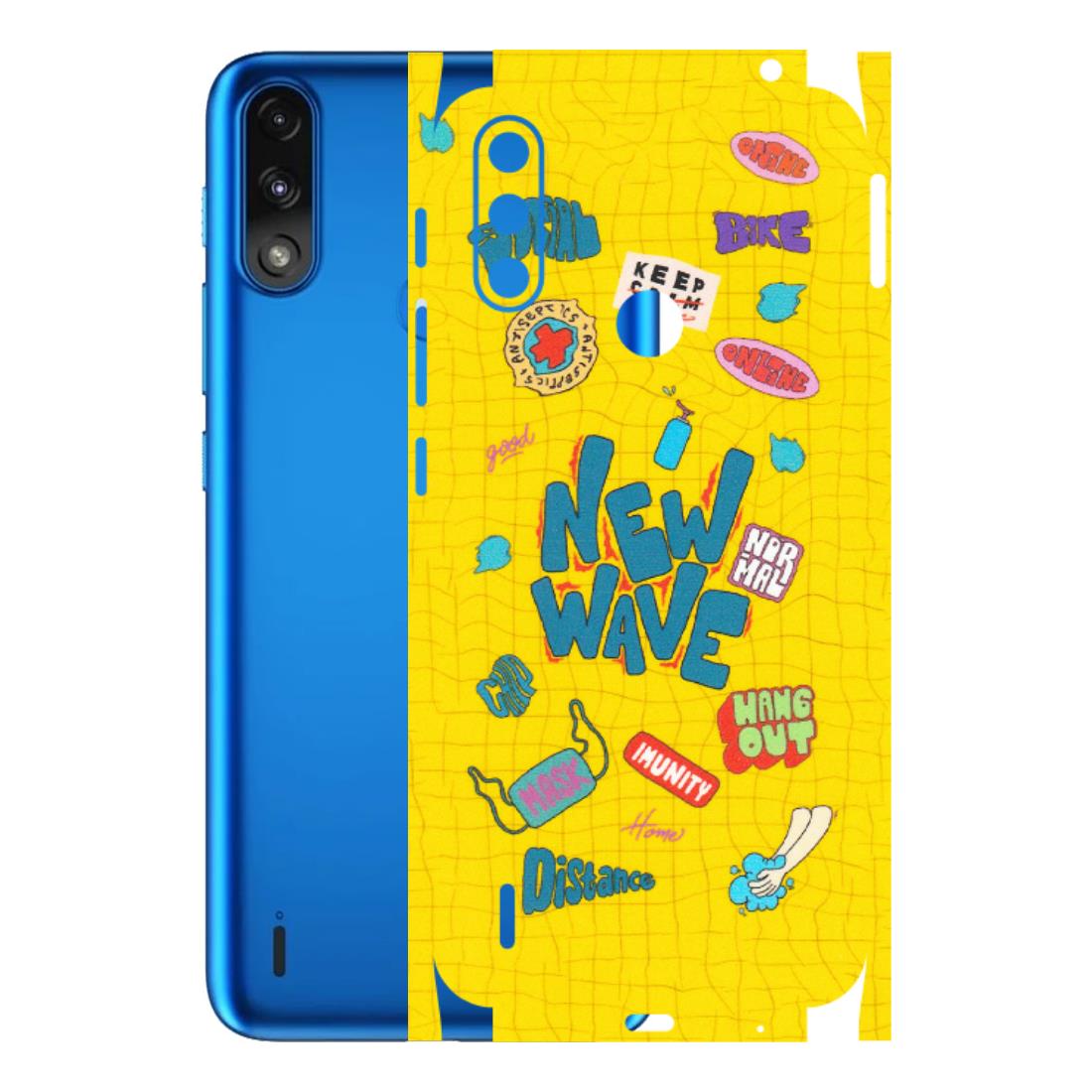 Motorola Phone Skins (All Models) - New Wave Life - Matte Finish (M-17) Motorola Moto E7 Power