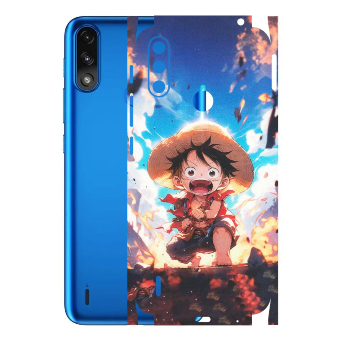 Motorola Phone Skins (All Models) - Toon One Piece Cute Character - Matte Finish (M-35) Motorola Moto E7 Power