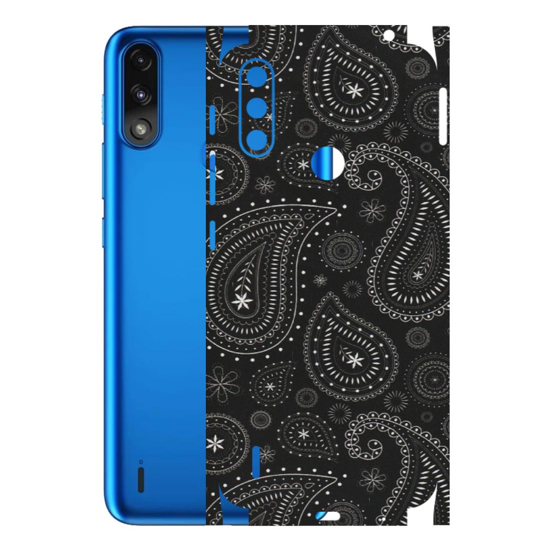 Motorola Phone Skins (All Models) - Black Sober Kerry - Matte Finish (M-37) Motorola Moto E7 Power