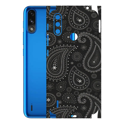 Motorola Phone Skins (All Models) - Black Sober Kerry - Matte Finish (M-37) Motorola Moto E7 Power