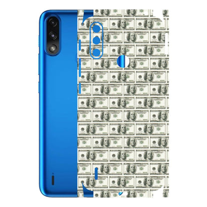 Motorola Phone Skins (All Models) - I Love Dollars - Matte Finish (M-40) Motorola Moto E7 Power