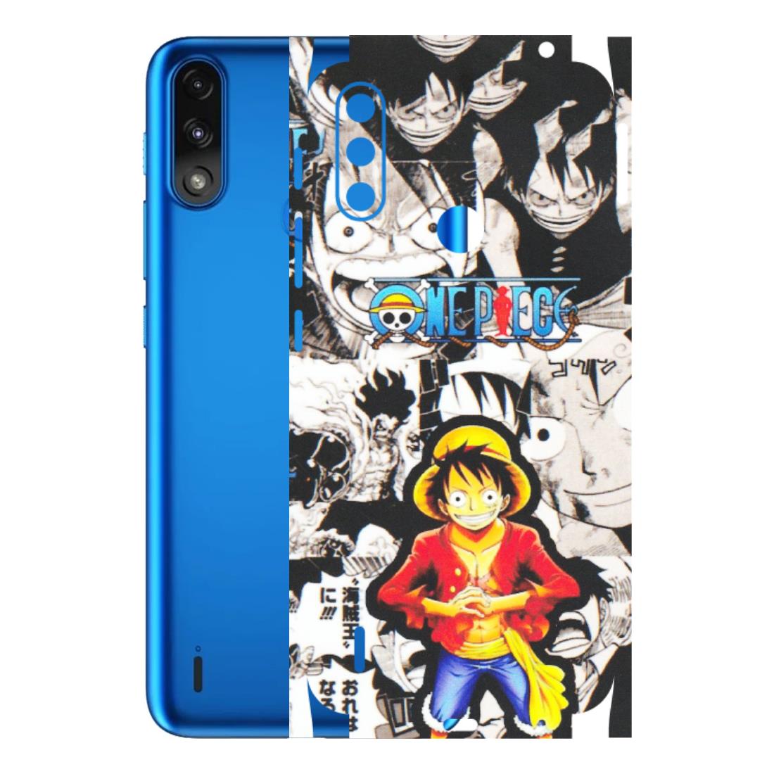 Motorola Phone Skins (All Models) - One Piece B&W - Matte Finish (M-63) Motorola Moto E7 Power