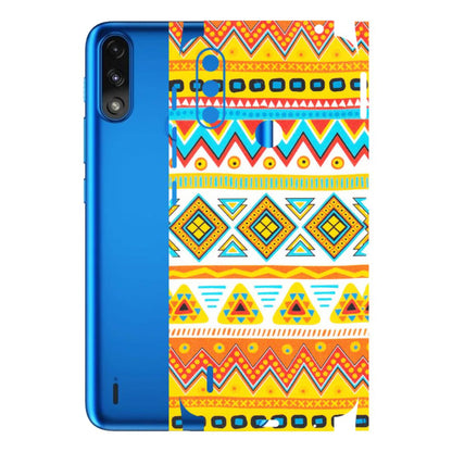 Motorola Phone Skins (All Models) - Mexican Abstract - Matte Finish (M-71) Motorola Moto E7 Power