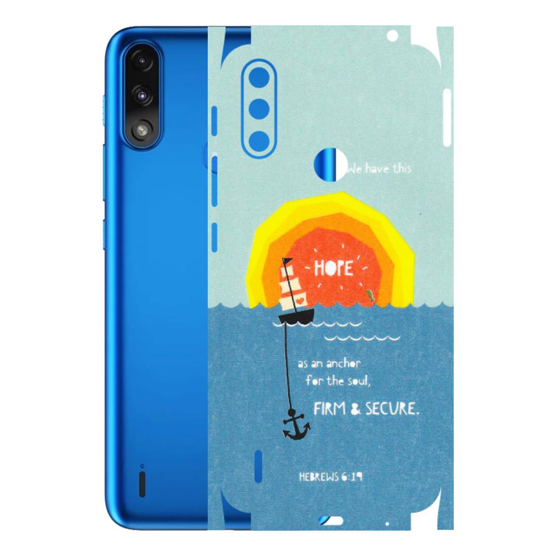 Motorola Phone Skins (All Models) - A Beautiful Sunset of Hope - Matte Finish (M-75) Motorola Moto E7 Power