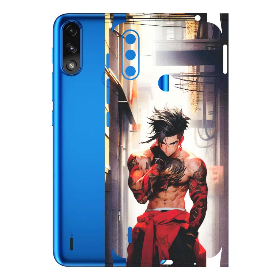 Motorola Phone Skins (All Models) - In the streets of Japan - Matte Finish (M-77) Motorola Moto E7 Power