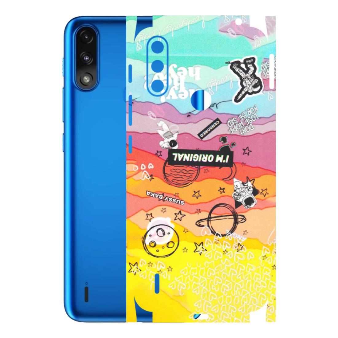 Motorola Phone Skins (All Models) - The Original Astronaut - Matte Finish (M-79) Motorola Moto E7 Power