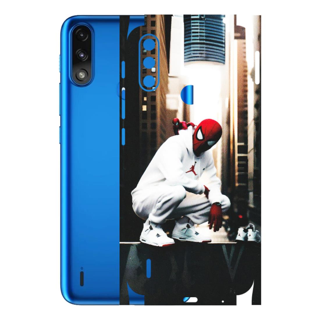 Motorola Phone Skins (All Models) - Sportsman Spider Man - Matte Finish (M-94) Motorola Moto E7 Power