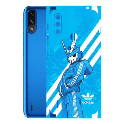 Motorola Phone Skins (All Models) - Battle of Adidas - Matte Finish (M-98) Motorola Moto E7 Power