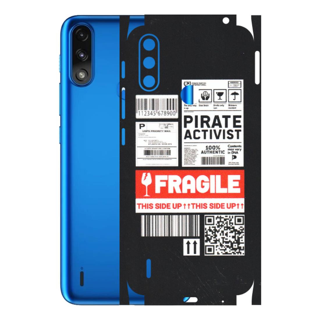 Motorola Phone Skins (All Models) - Handle With Care - Matte Finish (M-99) Motorola Moto E7 Power