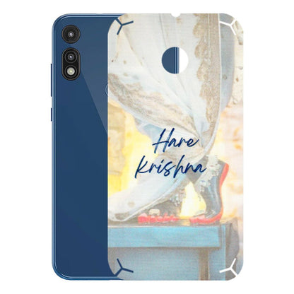 Motorola Phone Skins (All Models) - Hare Krishna - 3D Embossed Finish (L-03) Motorola Moto E