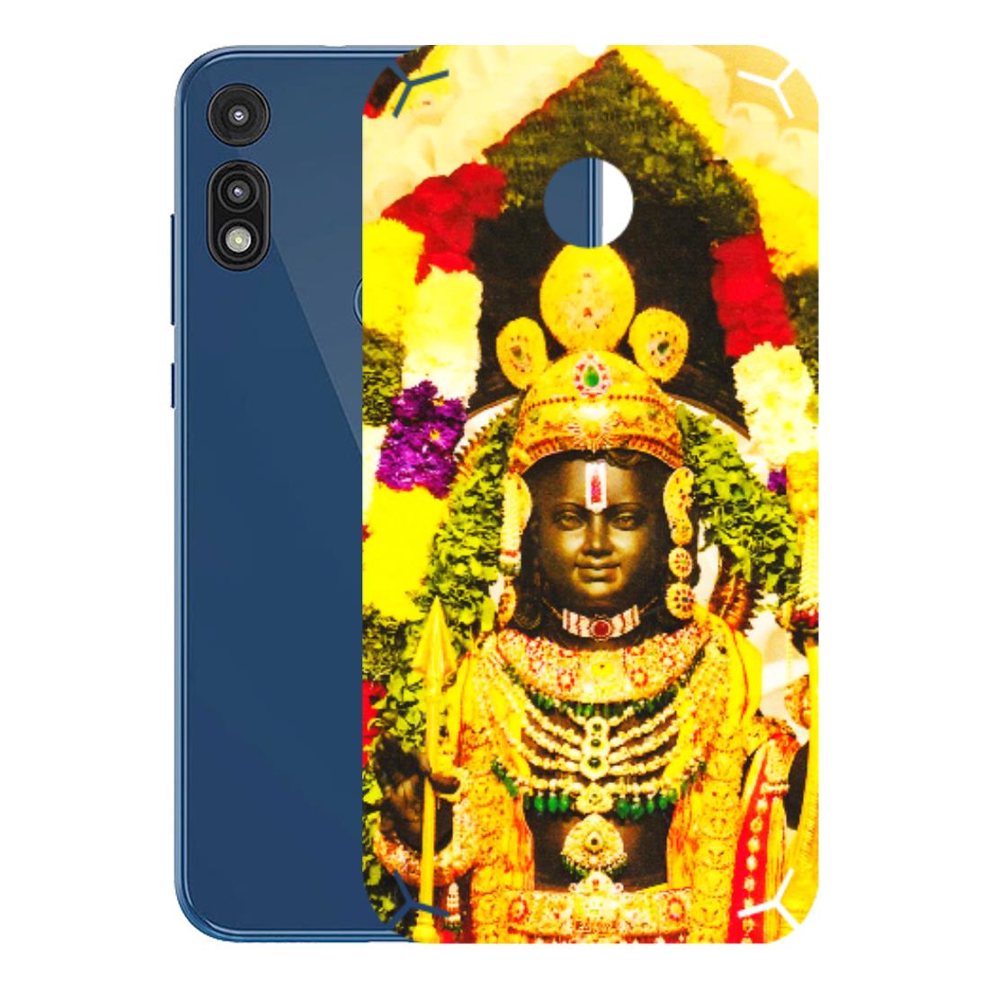 Motorola Phone Skins (All Models) - Ram Lalla Ayodhya - 3D Embossed Finish (L-103) Motorola Moto E