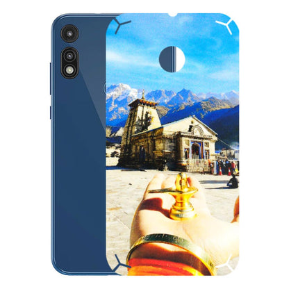 Motorola Phone Skins (All Models) - Beauty of Kedarnath - 3D Embossed Finish (L-108) Motorola Moto E