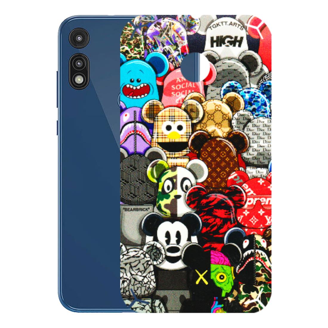 Motorola Phone Skins (All Models) - More Mickey Mouses - 3D Embossed Finish (L-118) Motorola Moto E