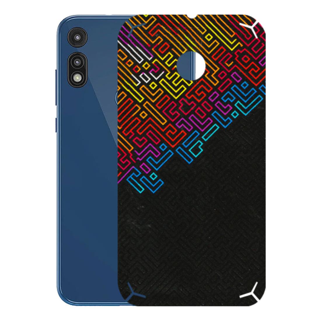Motorola Phone Skins (All Models) - Dotme Pattern Art - 3D Embossed Finish (L-121) Motorola Moto E