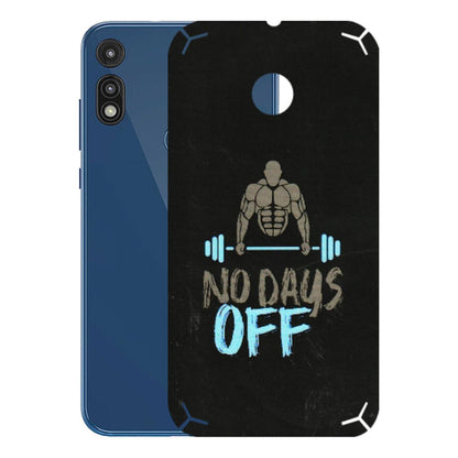 Motorola Phone Skins (All Models) - Gym Lover - 3D Embossed Finish (L-127) Motorola Moto E