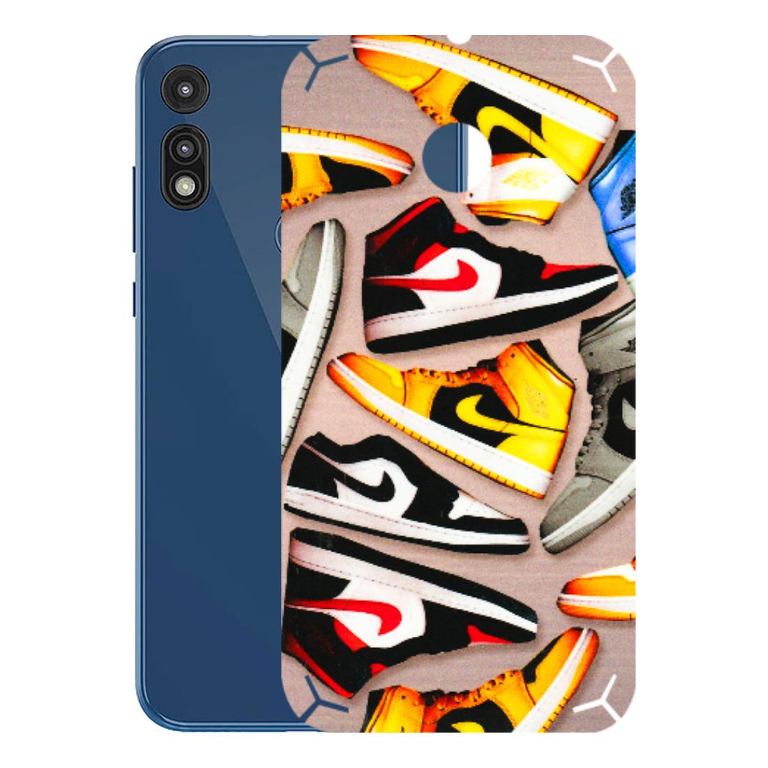 Motorola Phone Skins (All Models) - Sneaker Lover - 3D Embossed Finish (L-135) Motorola Moto E