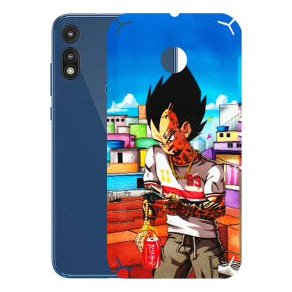 Motorola Phone Skins (All Models) - Vegeta - 3D Embossed Finish (L-136) Motorola Moto E