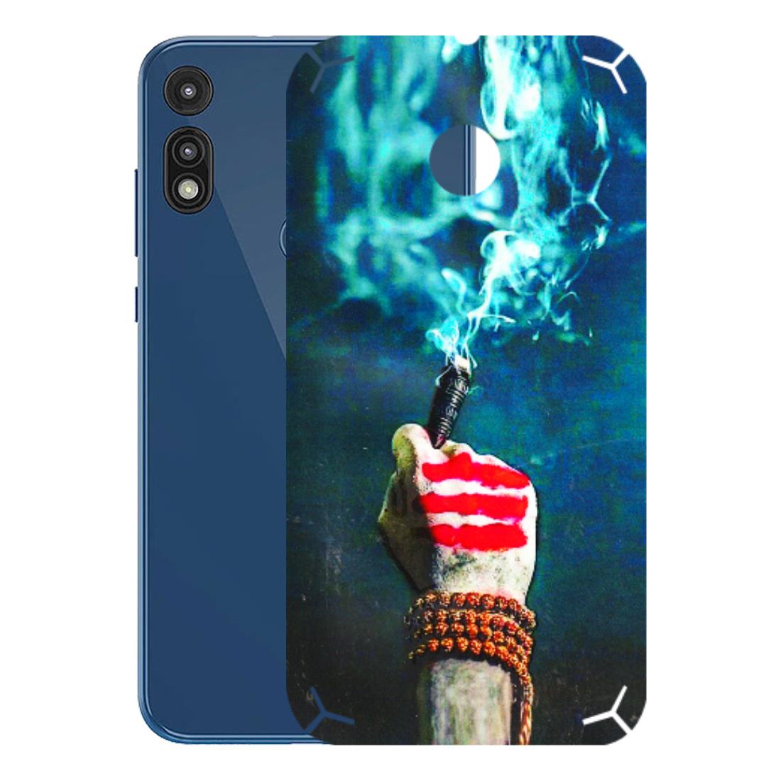 Motorola Phone Skins (All Models) - Mahadev Bhakt - 3D Embossed Finish (L-146) Motorola Moto E