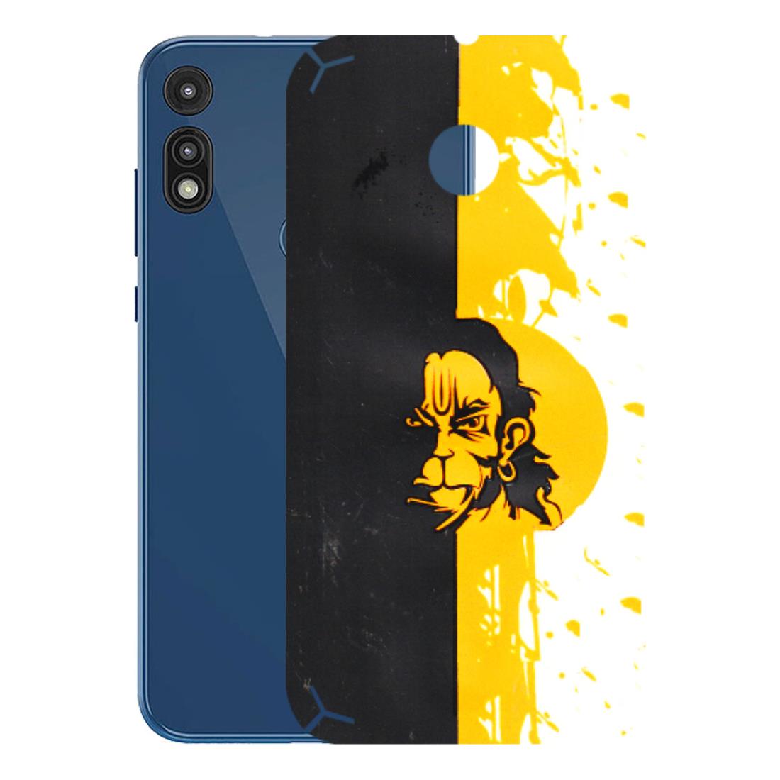 Motorola Phone Skins (All Models) - Bajrangbali - 3D Embossed Finish (L-151) Motorola Moto E