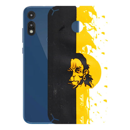 Motorola Phone Skins (All Models) - Bajrangbali - 3D Embossed Finish (L-151) Motorola Moto E