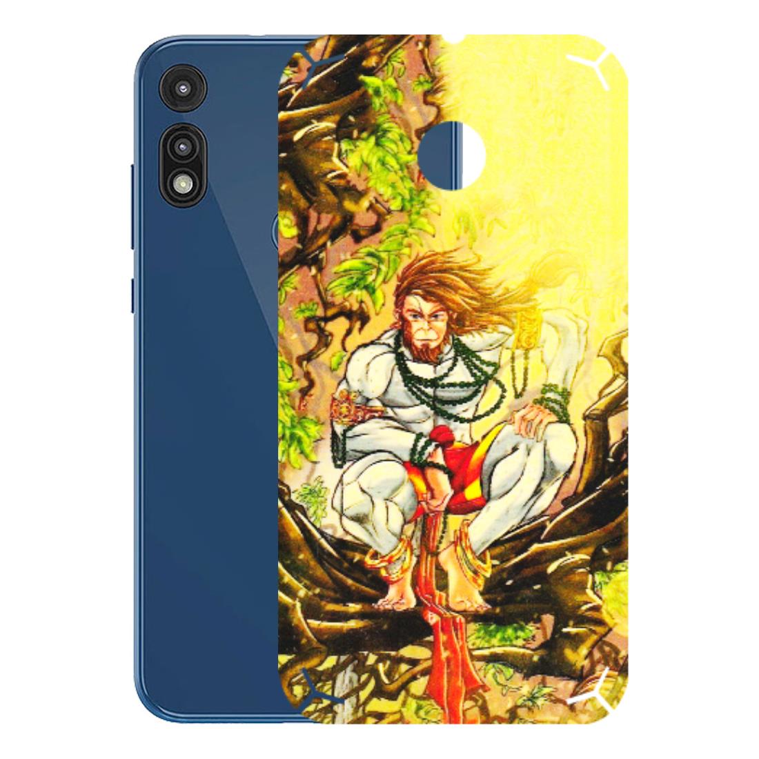 Motorola Phone Skins (All Models) - Lord Hanuman - 3D Embossed Finish (L-152) Motorola Moto E