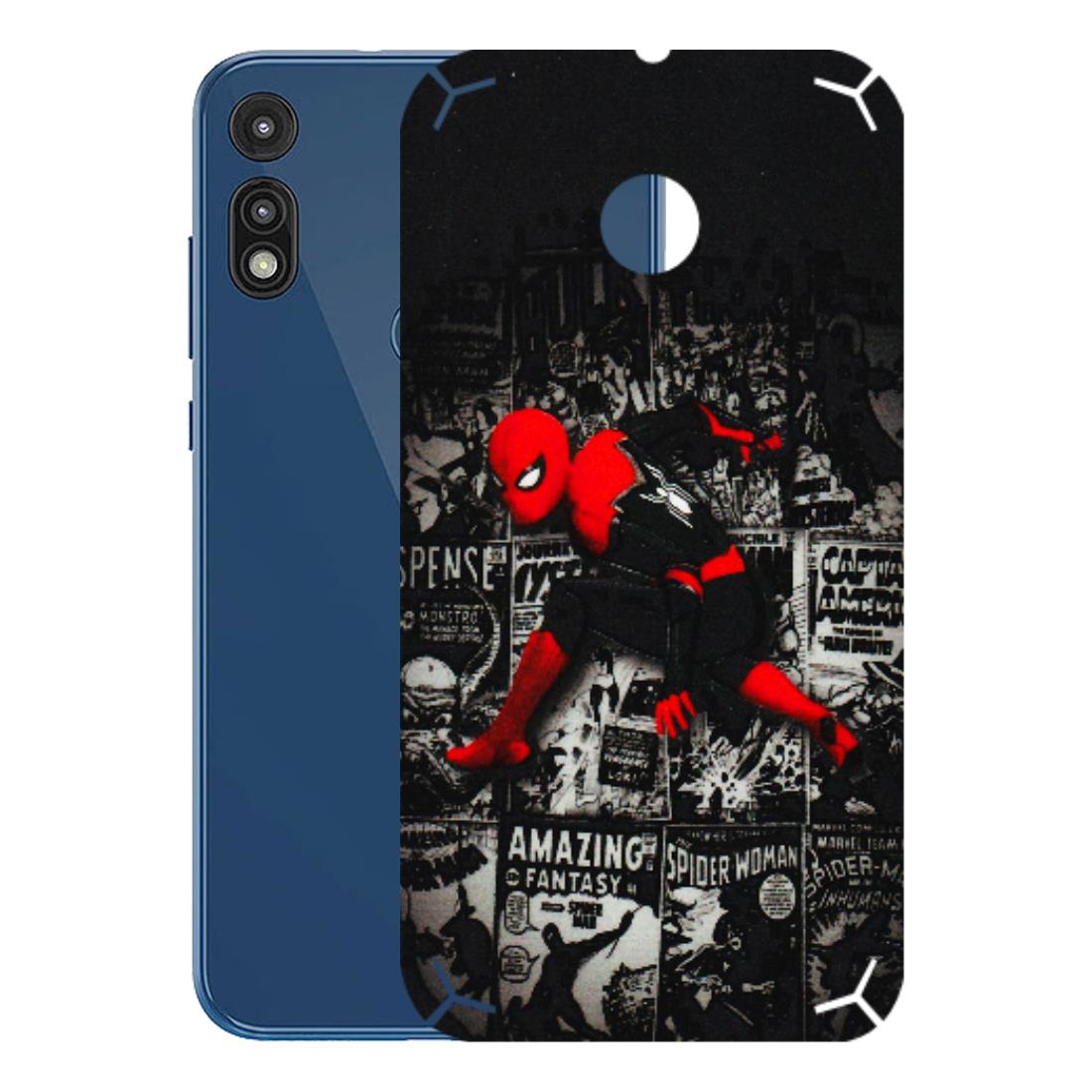 Motorola Phone Skins (All Models) - SpiderMan New - 3D Embossed Finish (L-162) Motorola Moto E