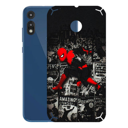 Motorola Phone Skins (All Models) - SpiderMan New - 3D Embossed Finish (L-162) Motorola Moto E