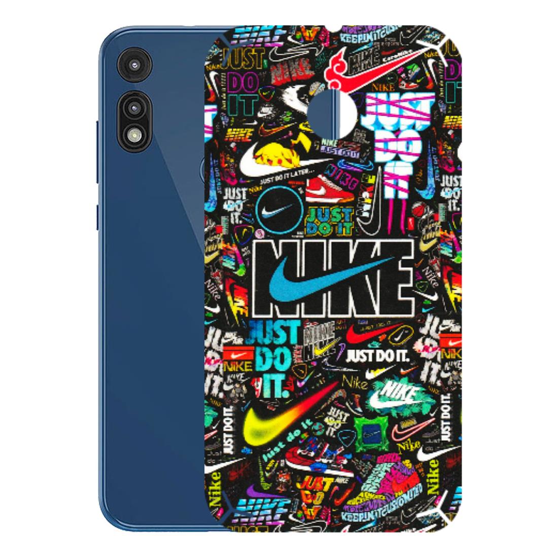 Motorola Phone Skins (All Models) - Just Do It Doodles - 3D Embossed Finish (L-166) Motorola Moto E