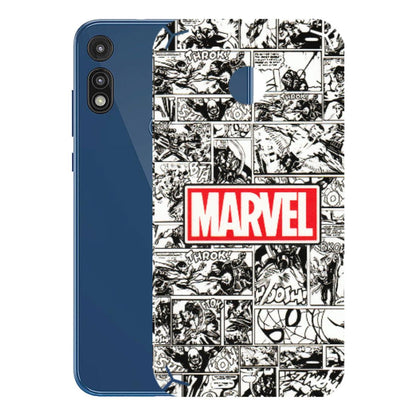 Motorola Phone Skins (All Models) - Marvel Comic - 3D Embossed Finish (L-171) Motorola Moto E
