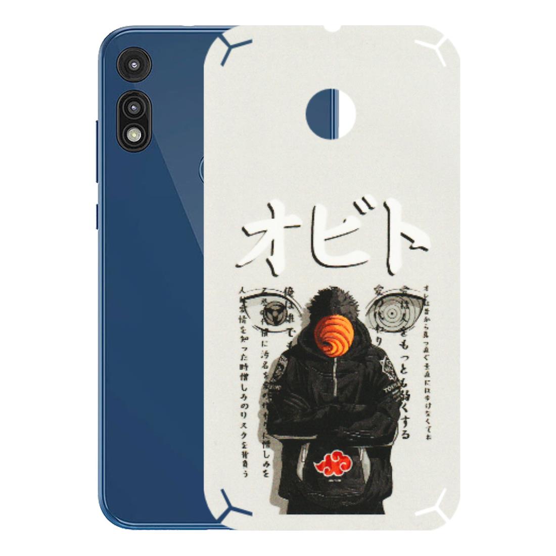 Motorola Phone Skins (All Models) - Obito Anime Eye - 3D Embossed Finish (L-19) Motorola Moto E