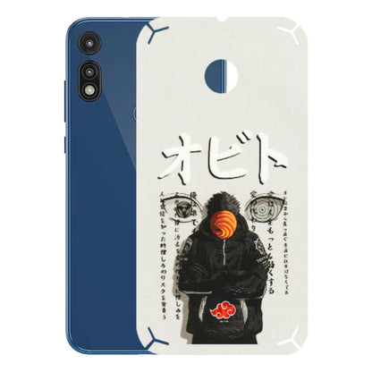 Motorola Phone Skins (All Models) - Obito Anime Eye - 3D Embossed Finish (L-19) Motorola Moto E