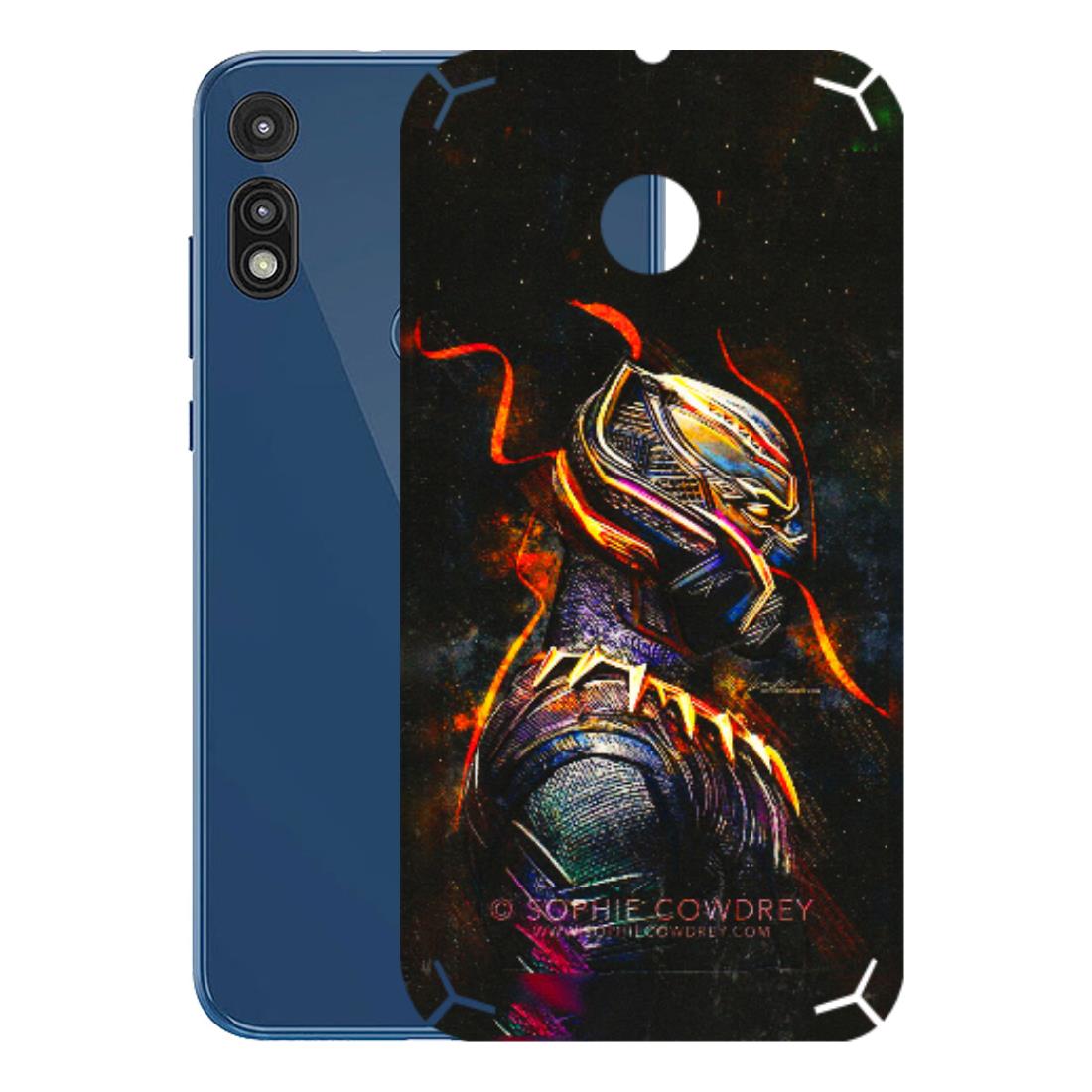 Motorola Phone Skins (All Models) - Black Panther - 3D Embossed Finish (L-190) Motorola Moto E