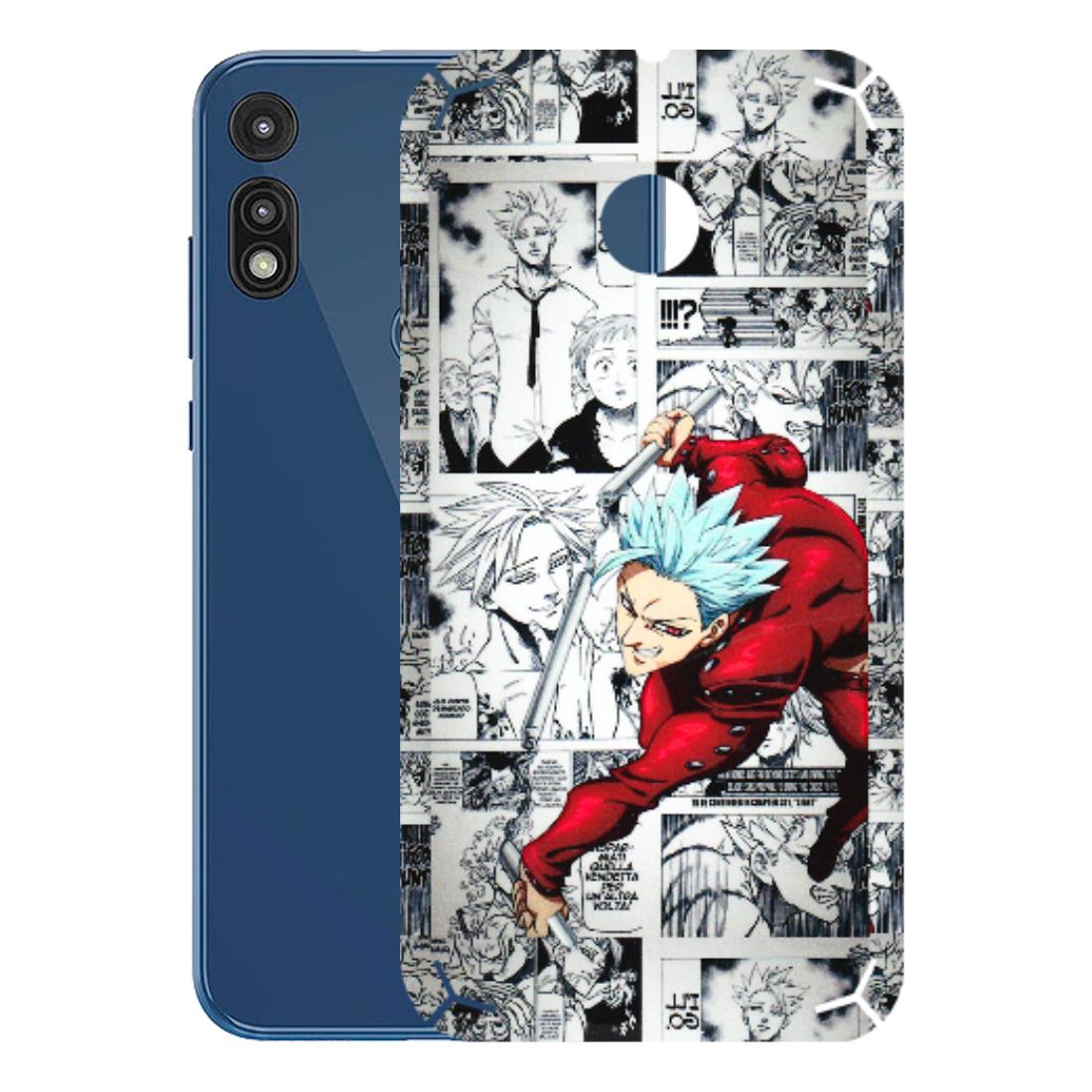 Motorola Phone Skins (All Models) - Anime Comic - 3D Embossed Finish (L-192) Motorola Moto E