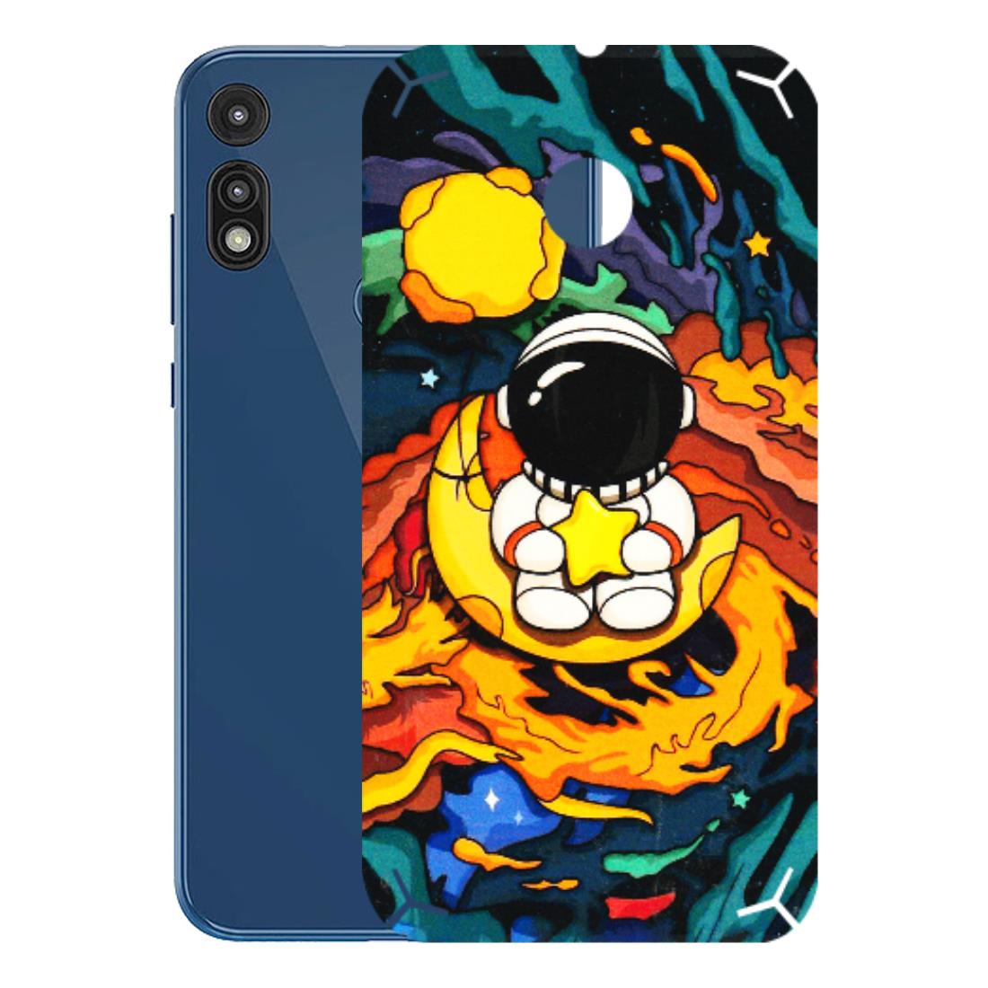 Motorola Phone Skins (All Models) - Baby Astronaut - 3D Embossed Finish (L-197) Motorola Moto E
