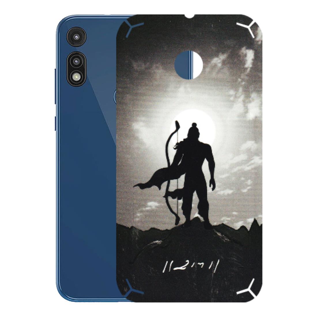 Motorola Phone Skins (All Models) - Jai Siya Ram - 3D Embossed Finish (L-200) Motorola Moto E