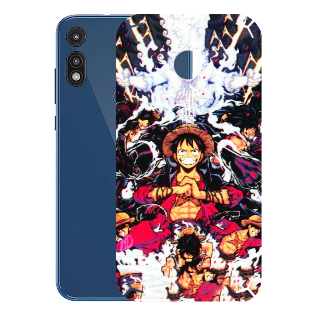 Motorola Phone Skins (All Models) - Luffy Anime Character - 3D Embossed Finish (L-203) Motorola Moto E