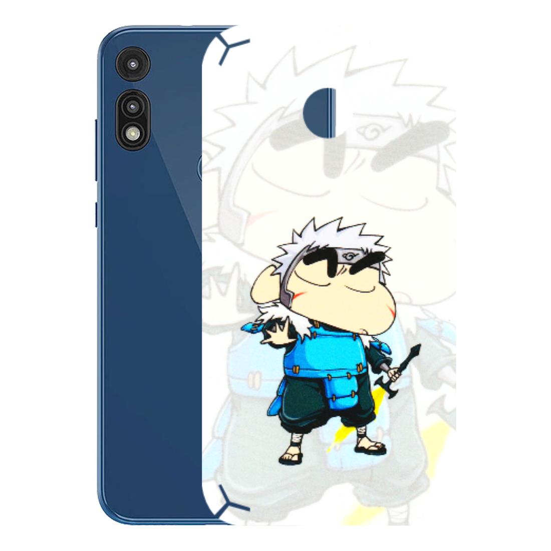 Motorola Phone Skins (All Models) - Angry Young Shinchan - 3D Embossed Finish (L-226) Motorola Moto E